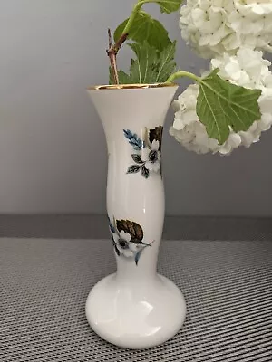 Buy Lord Nelson Pottery Blue Flowers Bud Vase • 10£