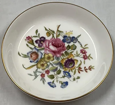 Buy Royal Worcester Bone China 51 Small Floral Plate Trinket Dish Tray 4 1/3  • 14.22£