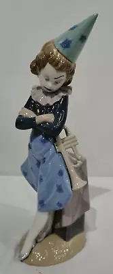 Buy Nao Lladro Clown With Trumpet Figurine • 150£