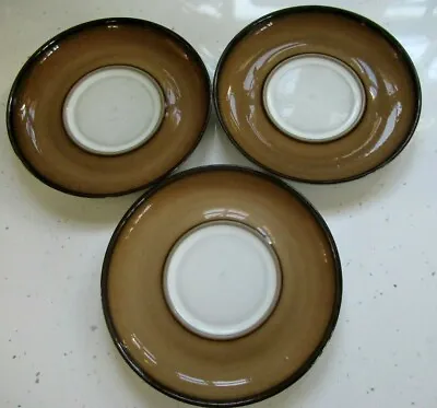 Buy Vintage Denby Fine Stoneware  Country Cuisine  Design Three Large Saucers. • 4.99£