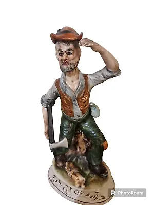 Buy  Capodimonte Large Figurine Woodcutter • 29£