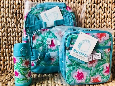Buy Pottery Barn Kids Small Backpack Flower Palm Lunch Box Water Bottle Bouquet New • 144.40£