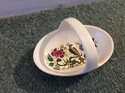 Buy Vintage Purbeck Ceramics Pottery Basket Bowl Swanage Collectable Made In England • 0.99£