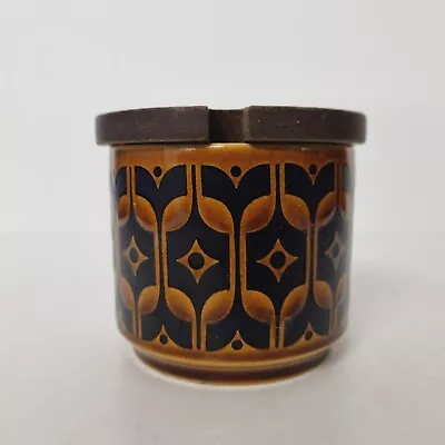 Buy Hornsea Heirloom Brown Sugar Pot Bowl  Sugarlump Jam Mustard 1970s Vintage  • 12£