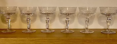 Buy Set Of 6 Webb Corbett Lead Crystal Champagne Glasses • 30£