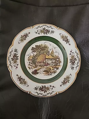 Buy Nice Vintage Decorative Ascot Service Plate By Wood & Sons England,slight Chip • 25£