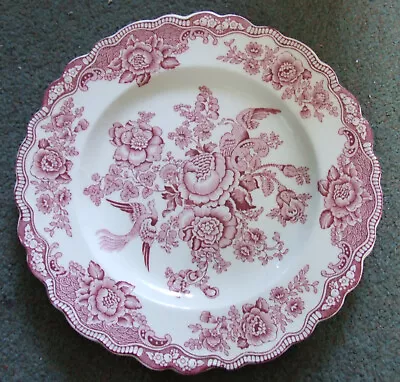 Buy Bristol Crown Ducal England Rd No 762055 Plate Pink • 7.50£