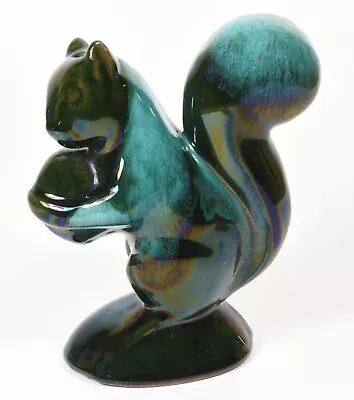 Buy Very Cute Large Blue Mountain Pottery Squirrel With Acorn Figure • 24.99£