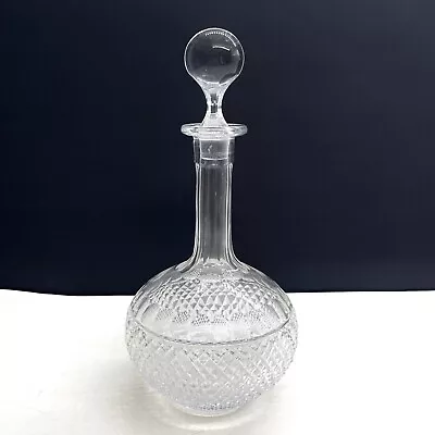 Buy Dartington Crystal Vintage Decanter, Elegant Glass Liquor Bottle, Barware • 39.99£
