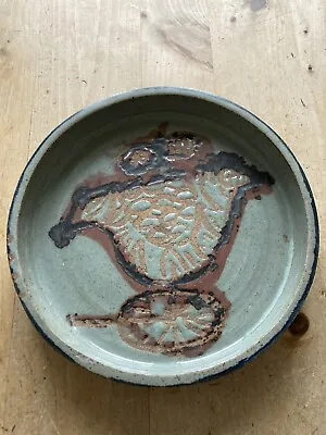 Buy Brutalist Studio Pottery Large Bowl Dish Abstract • 29.99£