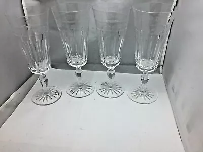 Buy Wedgwood  Yugoslavia Crystal Water Goblets Sparkly Glass Set Of 4  • 72.05£
