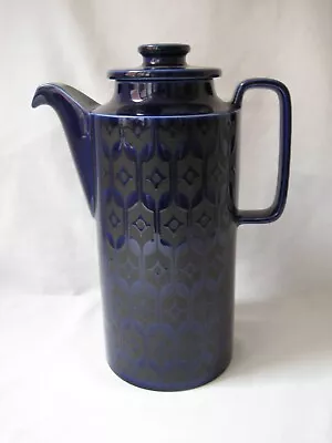 Buy Hornsea Pottery Heirloom Midnight Blue Coffee Pot • 40£