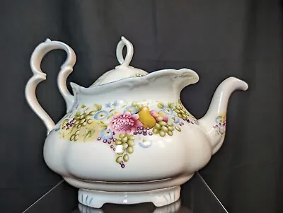 Buy Royal Albert Teapot Summer Garland Collectible Rare Vintage Bone China Stunning • 150£