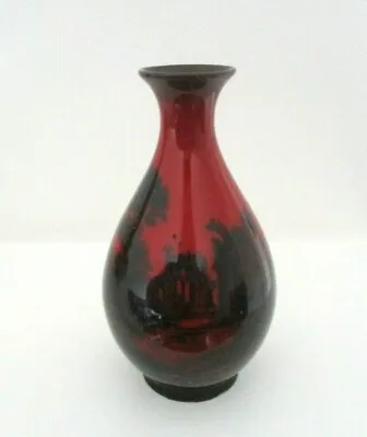 Buy Rare Royal Doulton Antique Flambe Vase - Abbey Ruins - Perfect !! • 85£