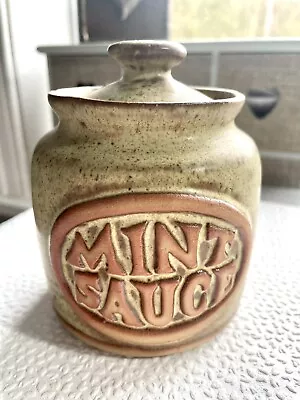 Buy Tremar Cornish Studio Pottery Mint Sauce Vintage  • 18£