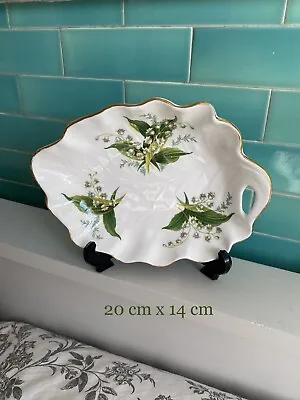 Buy Hammersley - Lilly Of The Valley: China - Leaf Dish : 20cm Long - 14cm Wide • 18£