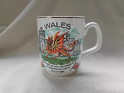 Buy 1969 PRINCE CHARLES WALES INVESTITURE MUG CUP By LORD NELSON POTTERY  • 8.99£