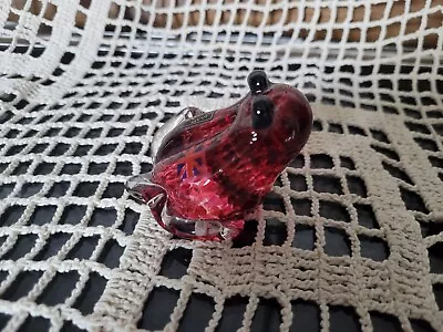 Buy Langham Glass Handblown Spotted Frog  Paperweight Signed Paul Miller • 60£
