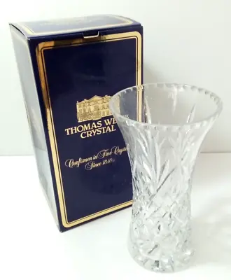 Buy Thomas Webb Crystal Vase Boxed • 20£