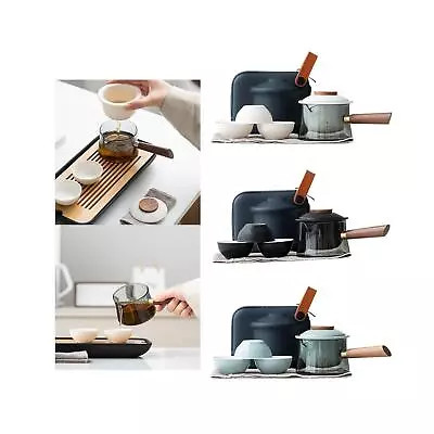 Buy Travel Ceramic Teapot Set, Porcelain Tea Cup, Teapot With Infuser, Chinese • 20.77£