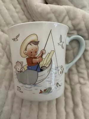 Buy Shelley/Mabel Lucie Attwell  Nursery Ware Children's Fisherman Joe Cup/Mug • 27.50£