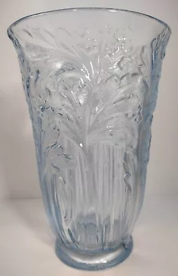Buy Art Deco Jobling Glass Blue Celery Vase British Art Glass • 49.99£
