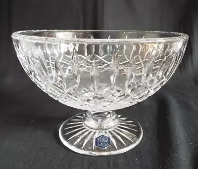 Buy Stuart Crystal Cut Glass Heavy Footed Bowl • 12.95£