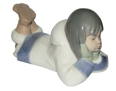 Buy (7976)  Nao By Lladro Figurine ' Dreaming On Ice ' Eskimo #1298 Ornament 1st Q • 65£