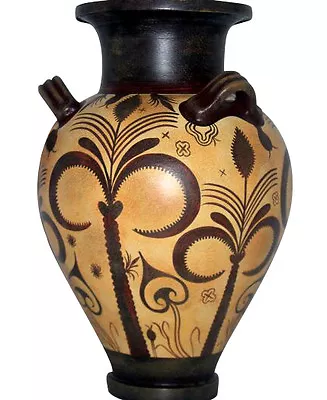 Buy Ancient Greek Amphora From Crete Vase Pottery Museum Replica Reproduction • 477.04£