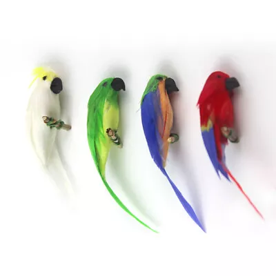Buy Miniature Parrot Bird Fairy Garden Animal Figurine 1/12 Dollhouse Ornaments • 7.38£