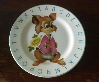 Buy Vintage Lord Nelson Pottery Children's Plate & Mug With Rabbit Alphabet Design • 4.99£
