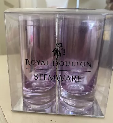 Buy Royal Doulton Shot Glasses X4 Brand New In Box Purple • 17.99£