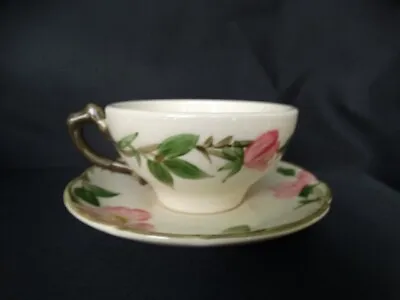 Buy Franciscan USA Desert Rose 2 1/4  Cup And Saucer Set Excellent Used Condition • 5.03£