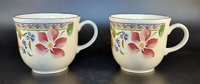 Buy Pair Of Staffordshire Tableware Pottery -  Calypso - Teacups • 5.72£
