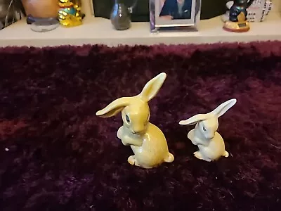 Buy Sylvac  2 Yellow Rabbits • 55£