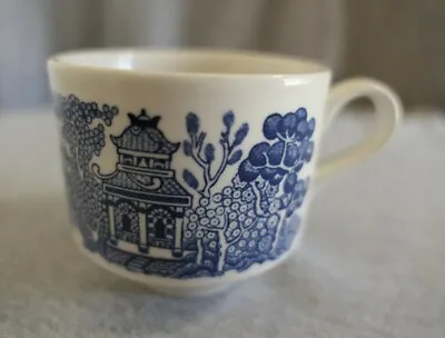 Buy Vintage Churchill China England Blue Willow Coffee Tea Cup Mug Ceramic 2.75  H • 4.74£