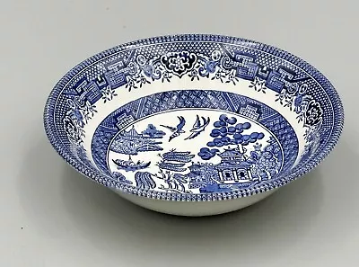 Buy Churchill Willow Blue - 6,1/8  Cereal Bowl. • 4.99£
