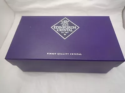 Buy Pair Edinburgh Crystal Whisky Glasses Boxed • 18.99£