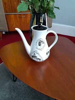 Buy Rare Ridgeways Potteries Cadenza Homemaker Coffee Pot Superb Vintage Condition! • 330£
