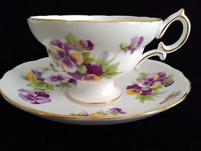 Buy RARE Hammersley & Co Made In England Bone China  Footed Tea Cup And Saucer Set • 17.07£