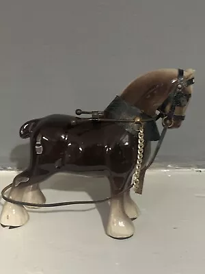 Buy Vintage Ceramic Shire Horse 6”/7” • 16.99£