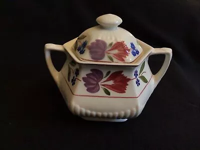 Buy Adams Old Colonial - Lidded Sugar Bowl - Excellent Condition • 6.99£