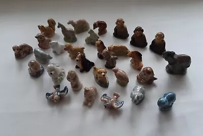 Buy Wade Whimsies A Selection Of 31  Animals By Wade 1980's Slight Chips Collectors • 2.99£