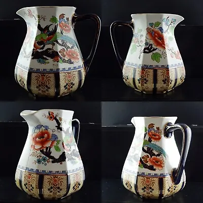 Buy Antique Precious Jug Ceramics Painted Hand Losol Ware Keeling & Co.Shanghai • 92.95£