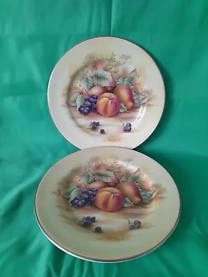 Buy 2x Aynsley Orchard Gold Tea Plates/side Plates (Never Been Used) 16.5cm • 48£