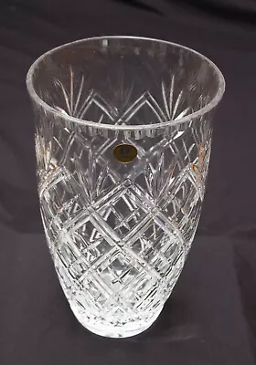 Buy Hand Cut Lead Crystal Vase • 15£