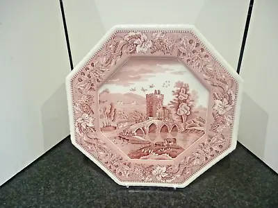 Buy Spode England Archive Lucano Sutherland Octagonal Lunch Plate 9.5  • 20£