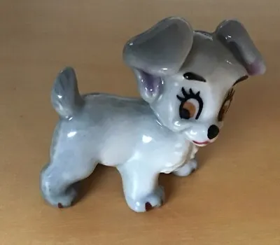 Buy Vintage Wade Whimsie Disney Lady And The Tramp Scamp Dog Ornament Figure • 5£
