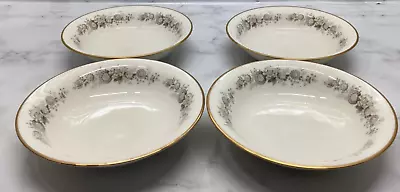 Buy Vtg Noritake Ivory China “Virginia” 4 Soup Bowls Gold Trim 7564 Made In Japan • 24.63£