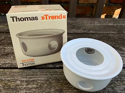 Buy Vintage Thomas Trend Weiss Warmer Porcelain White (Made In Western Germany) • 29£